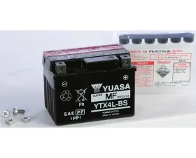 Yuasa Maintenance Free  YTX4L-BS Battery Polaris Scrambler 2001-2002