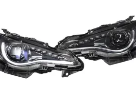 Morimoto Black XB LED Headlights Set | 2017-2018 Toyota GT86