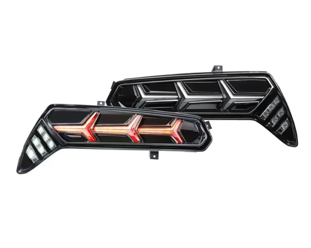 Morimoto XB LED Tail Light Set - Red Chevrolet Corvette 2014-2019 - LF465