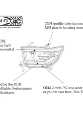 Morimoto XB LED Headlight Set Toyota Tundra 2007-2018                                     - LF533-ASM - Image 11