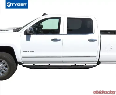 Tyger Auto Textured Black Star Armor Fit Chevrolet Silverado | GMC Sierra 1500|2500|3500 Crew Cab 2007-2019 - TG-AM2C20128