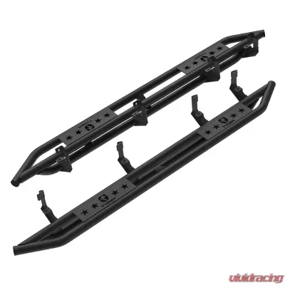 Tyger Auto Textured Black Star Armor Fit Chevrolet Silverado | GMC Sierra 1500|2500|3500 Double/Extended Cab 2019-2021 - TG-AM2C20238
