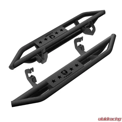 Tyger Auto Textured Black Star Armor Fit Chevrolet Silverado | GMC Sierra 1500|2500|3500 Regular Cab 2007-2019 - TG-AM2C22128