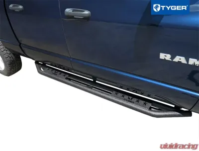 Tyger Auto Textured Black Star Armor Fit Dodge Ram 1500 | 2500 | 3500 Quad Cab 2002-2009 - TG-AM2D20088