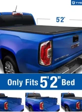 Tyger Auto T1 Soft Roll Up Truck Bed Tonneau Cover (5'2") Chevrolet Colorado | GMC Canyon 2019-2020                                     - TG-BC1C9052 - Image 2