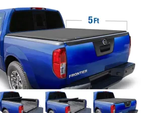 Tyger Auto T1 Soft Roll Up Truck Bed Tonneau Cover (5-Feet) Nissan Frontier 2005-2020