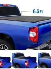 Tyger Auto T1 Soft Roll Up Truck Bed Tonneau Cover (6.5-Feet) Toyota Tundra 2007-2013                                     - TG-BC1T9039 - Image 4