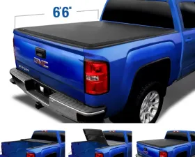 Tyger Auto T3 Soft Tri-Fold Truck Bed Tonneau Cover (6'6