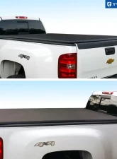 Tyger Auto T3 Soft Tri-Fold Truck Bed Tonneau Cover (8-Feet) Chevrolet Silverado | GMC Sierra 1500|2500|3500 2007-2014                                     - TG-BC3C1005 - Image 4