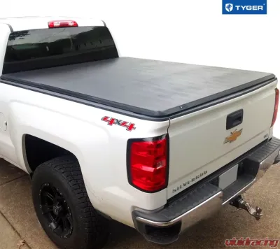 Tyger Auto T3 Soft Tri-Fold Truck Bed Tonneau Cover (6'6") Chevrolet Silverado | GMC Sierra 1500|2500|3500 2014-2019 - TG-BC3C1007