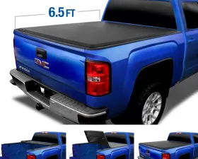 Tyger Auto T3 Soft Tri-Fold Truck Bed Tonneau Cover (6'6