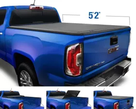 Tyger Auto T3 Soft Tri-Fold Truck Bed Tonneau Cover (5'2