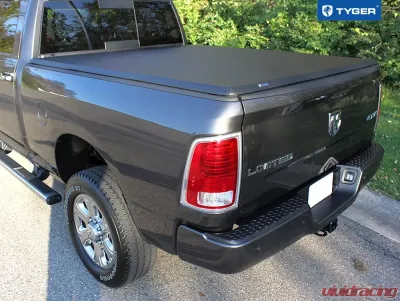 Tyger Auto T3 Soft Tri-Fold Truck Bed Tonneau Cover (6'4") Dodge Ram 1500 | 2500 | 3500 2002-2020 - TG-BC3D1011