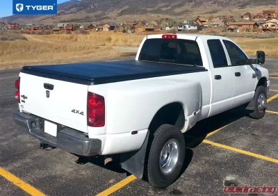 Tyger Auto T3 Soft Tri-Fold Truck Bed Tonneau Cover (8-Feet) Dodge Ram 1500 | 2500 | 3500 2002-2020 - TG-BC3D1012