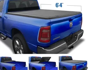 Tyger Auto T3 Soft Tri-Fold Truck Bed Tonneau Cover (6.4-Feet) Ram 1500 2019-2020