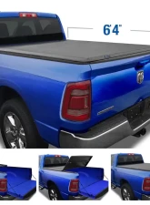 Tyger Auto T3 Soft Tri-Fold Truck Bed Tonneau Cover (6.4-Feet) Ram 1500 2019-2020                                     - TG-BC3D1045 - Image 4