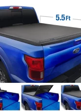 Tyger Auto T3 Soft Tri-Fold Truck Bed Tonneau Cover (5.5-Feet) Ford F-150 | Lincoln Mark LT 2004-2008                                     - TG-BC3F1016 - Image 5