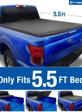 Tyger Auto T3 Soft Tri-Fold Truck Bed Tonneau Cover (5.5-Feet) Ford F-150 | Lincoln Mark LT 2004-2008                                     - TG-BC3F1016 - Image 4