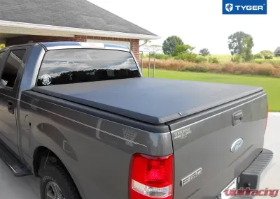 Tyger Auto T3 Soft Tri-Fold Truck Bed Tonneau Cover (5.5-Feet) Ford F-150 | Lincoln Mark LT 2004-2008 - TG-BC3F1016