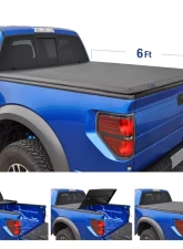 Tyger Auto T3 Soft Tri-Fold Truck Bed Tonneau Cover (6-Feet) Ford Ranger 1982-2013                                     - TG-BC3F1022 - Image 5