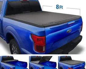 Tyger Auto T3 Soft Tri-Fold Truck Bed Tonneau Cover (8-Feet) Ford F-250 | F-350 Super Duty 1999-2016