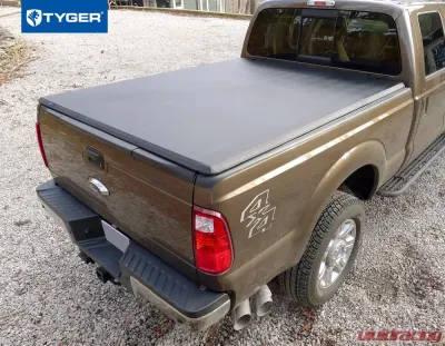 Tyger Auto T3 Soft Tri-Fold Truck Bed Tonneau Cover (6.75-Feet) Ford F-250 | F-350 Super Duty 2017-2020 - TG-BC3F1124
