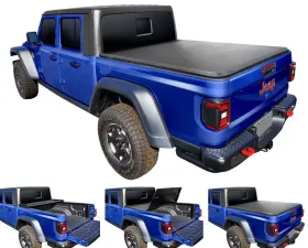 Tyger Auto T3 Soft Tri-Fold Truck Bed Tonneau Cover Jeep Gladiator JT 2020 - CLEARANCE