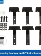 Tyger Auto 6.6" Textured Black Blade Fit Ram 1500 Quad Cab 2019-2021                                     - TG-BL2D7138 - Image 2