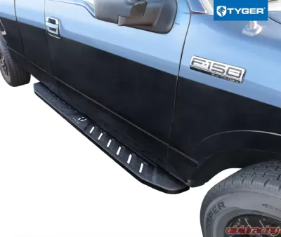 Tyger Auto 6.6" Textured Black Blade Fit Ford F-150 Super Cab 2004-2014 - TG-BL2F7048