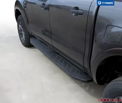 Tyger Auto 6.6" Textured Black Blade Fit Ford Ranger SuperCrew Cab 2019-2021 - TG-BL2F7318