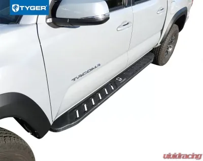 Tyger Auto 6.6" Textured Black Blade Fit Toyota Tacoma Double Cab 2005-2021 - TG-BL2T7078