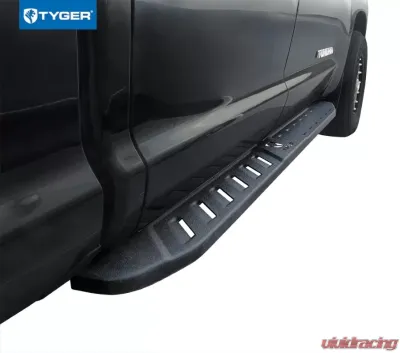 Tyger Auto 6.6" Textured Black Blade Fit Toyota Tundra Double Cab 2007-2021 - TG-BL2T7088