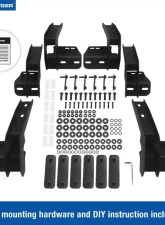 Tyger Auto 6.6" Textured Black Blade Fit Ram 1500 | 2500 | 3500 Crew Cab 2009-2021                                     - TG-BL8D7168 - Image 2