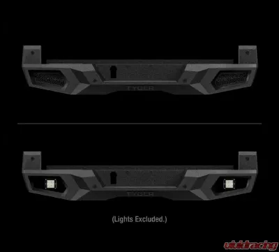 Tyger Auto Fury Rear Bumper Toyota Tacoma 2016-2021 - TG-BP9T80198