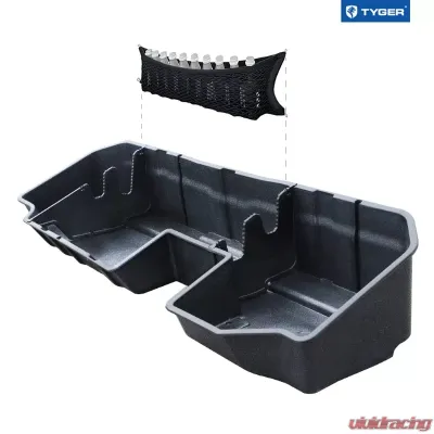 Tyger Auto Under Seat Storage Box Chevrolet Silverado | GMC Sierra 1500|2500|3500 Crew Cab 2019-2020 - TG-CB5C2278