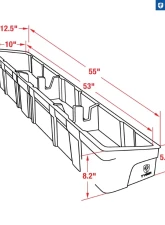 Tyger Auto Under Seat Storage Box Ford F-150 | F-250 | F-350 | F-450 | F-550 Crew Cab 2015-2020                                     - TG-CB5F2228 - Image 8