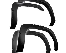 Tyger Auto Bolt-Riveted Style Fender Flares (Rugged-Textured Matte Black) Chevrolet Silverado | GMC Sierra 1999-2006