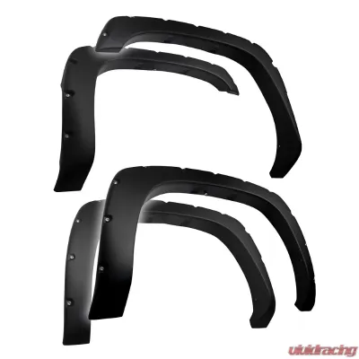Tyger Auto Bolt-Riveted Style Fender Flares (Rugged-Textured Matte Black) Chevrolet Silverado | GMC Sierra 1999-2006 - TG-FF8C4057