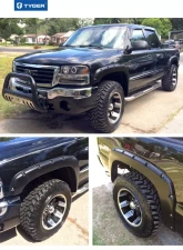 Tyger Auto Bolt-Riveted Style Fender Flares Chevrolet Silverado | GMC Sierra 1999-2006                                     - TG-FF8C4058 - Image 6