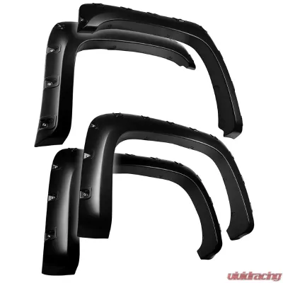 Tyger Auto Bolt-Riveted Style Fender Flares Chevrolet Silverado 1500 | 2500 | 3500 2007-2014 - TG-FF8C4068