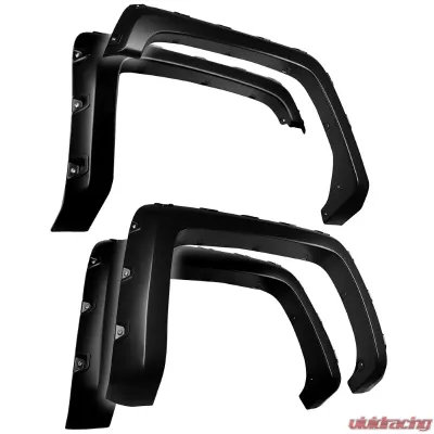 Tyger Auto Bolt-Riveted Style Fender Flares Chevrolet Silverado 1500 | 2500 | 3500 2014-2019 - TG-FF8C4128