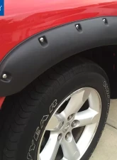 Tyger Auto Bolt-Riveted Style Fender Flares (Fine-Textured Matte Black) Dodge Ram 1500 | 2500 | 3500 2002-2009                                     - TG-FF8D4078 - Image 6
