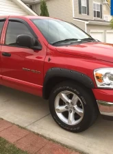 Tyger Auto Bolt-Riveted Style Fender Flares (Fine-Textured Matte Black) Dodge Ram 1500 | 2500 | 3500 2002-2009                                     - TG-FF8D4078 - Image 7