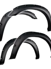 Tyger Auto Bolt-Riveted Style Fender Flares (Rugged-Textured Matte Black) Ram 2500 | 3500 2010-2018                                     - TG-FF8D4137 - Image 6