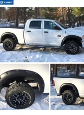 Tyger Auto Bolt-Riveted Style Fender Flares Ram 2500 | 3500 2010-2018                                     - TG-FF8D4138 - Image 6