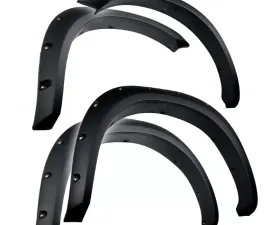 Tyger Auto Bolt-Riveted Style Fender Flares (Rugged-Textured Matte Black) Ram 1500 2009-2020