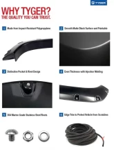 Tyger Auto Bolt-Riveted Style Fender Flares Ram 1500 2009-2020                                     - TG-FF8D4148 - Image 4