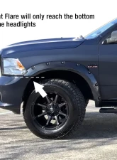 Tyger Auto Bolt-Riveted Style Fender Flares Ram 1500 2009-2020                                     - TG-FF8D4148 - Image 6