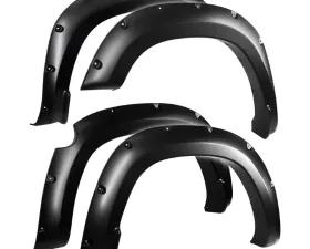 Tyger Auto Bolt-Riveted Style Fender Flares Ram 1500 Double & Crew Cab 2019-2020