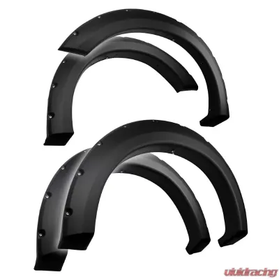 Tyger Auto Bolt-Riveted Style Fender Flares (Rugged-Textured Matte Black) Ford F-150 | Lincoln Mark LT 2004-2008 - TG-FF8F4017